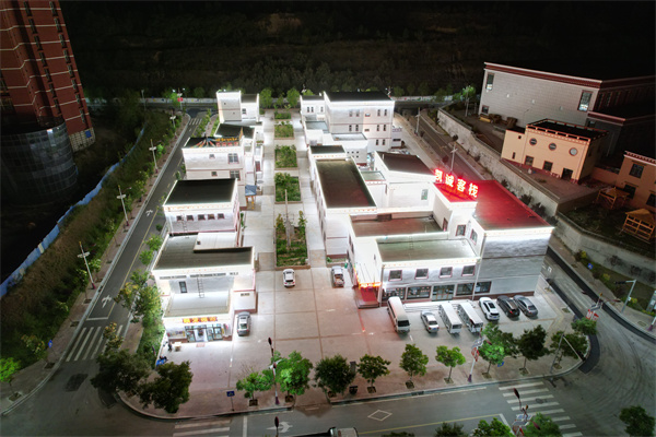 青海尖扎风景区亮化工程