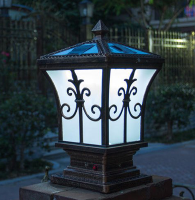 工业园区柱头灯