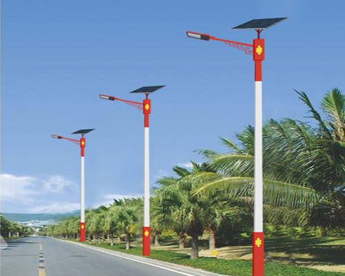 工业园区民族特色路灯