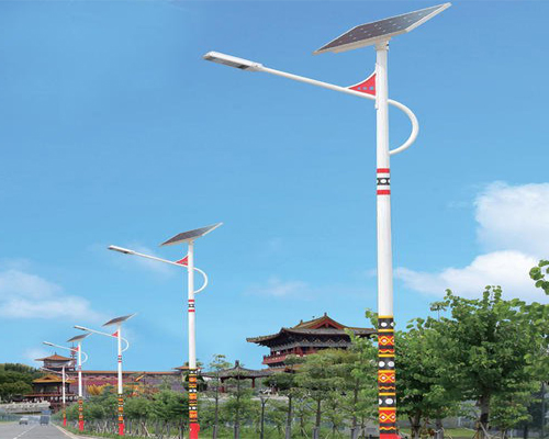 工业园区民族特色路灯
