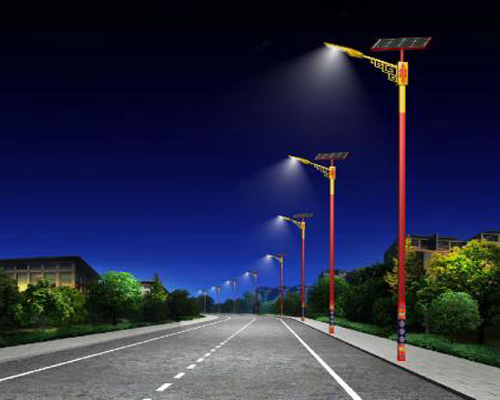 工业园区民族特色路灯