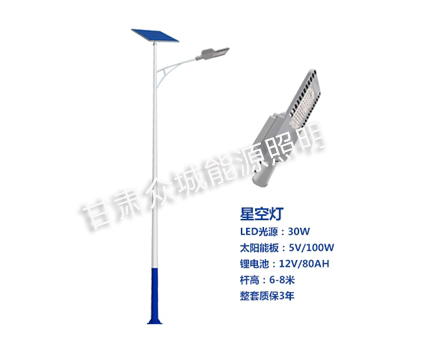 工业园区爆款太阳能路灯