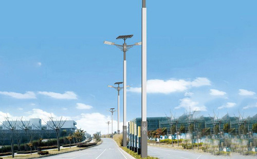 工业园区太阳能路灯前半夜亮后半夜暗的真相：控制器分时调光机制